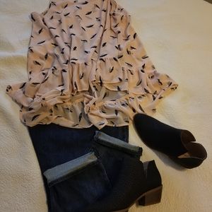 Torrid pink, Hi Low, 2x top